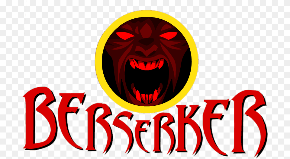 Berserker Emblem Illustration, Logo, Face, Head, Person Png Image