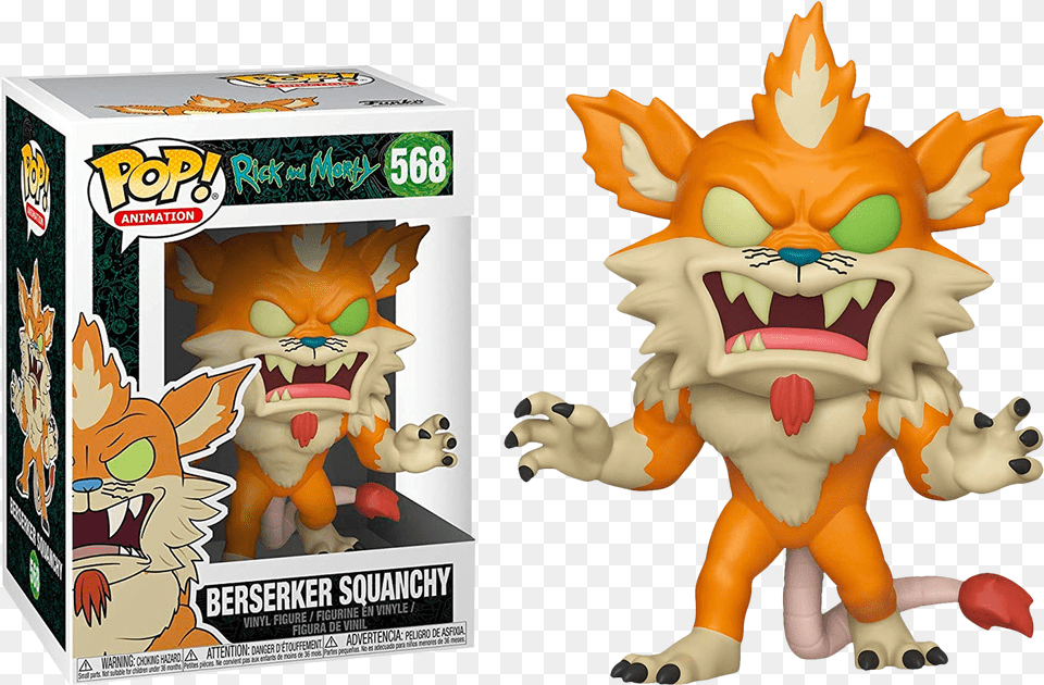 Berserker Squanchy Funko Pop, Plush, Toy, Baby, Person Free Png Download