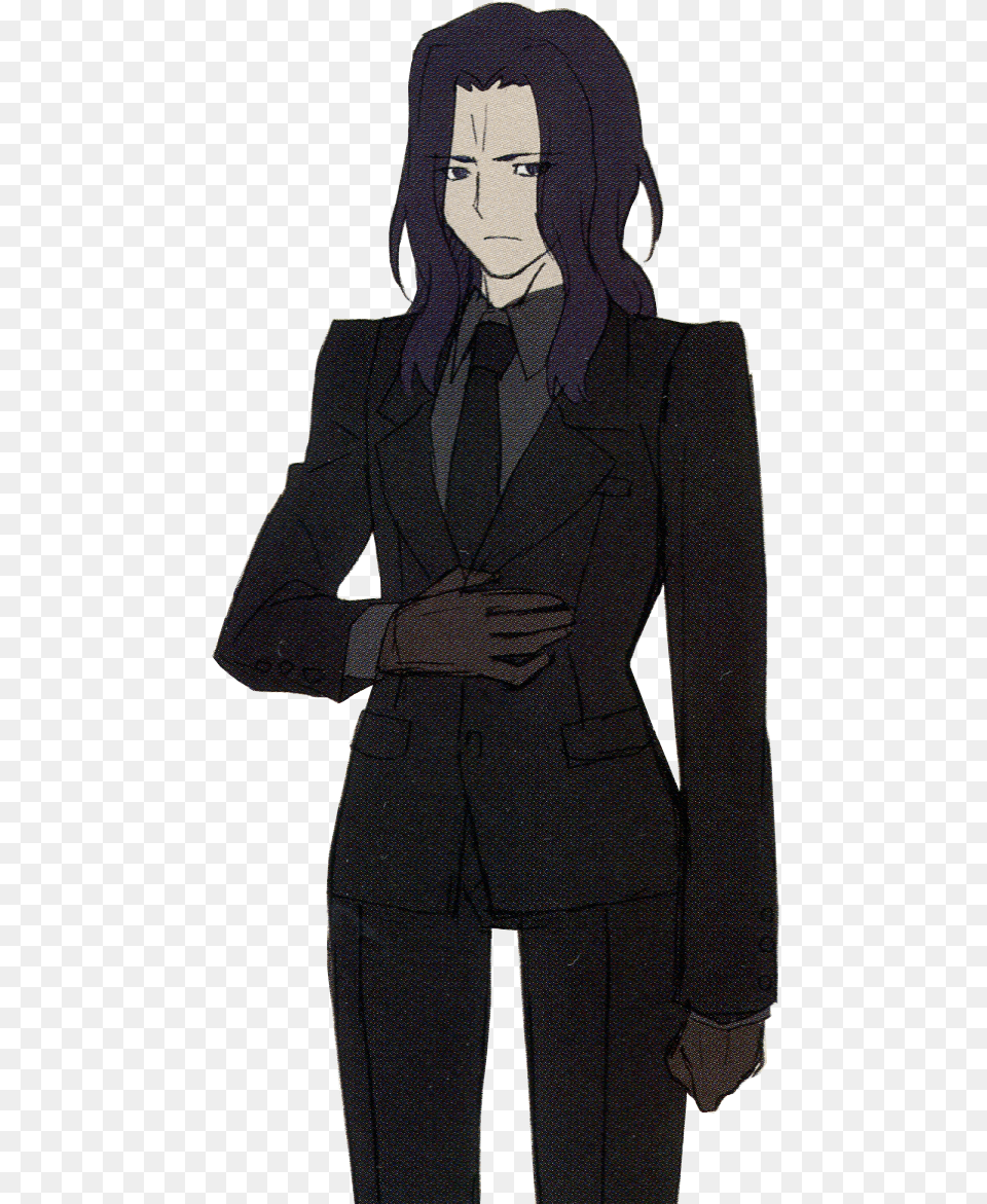 Berserker Suit Type Moon, Formal Wear, Clothing, Person, Man Png Image