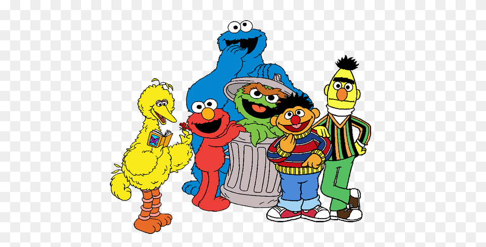 Bert Sesame Street Clip Art, Baby, Person, Cartoon, Face Free Png Download