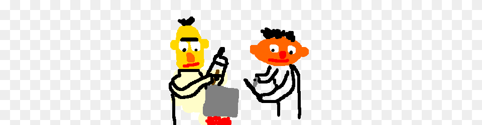 Bert Teaches Ernie How To Cook, Baby, Person, Face, Head Png