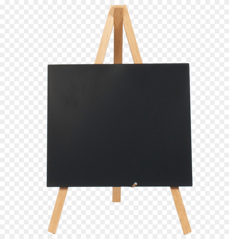 Berties Wooden Mini Chalkboard Easel Natural 24 X Black Board With Stand, Blackboard Free Transparent Png
