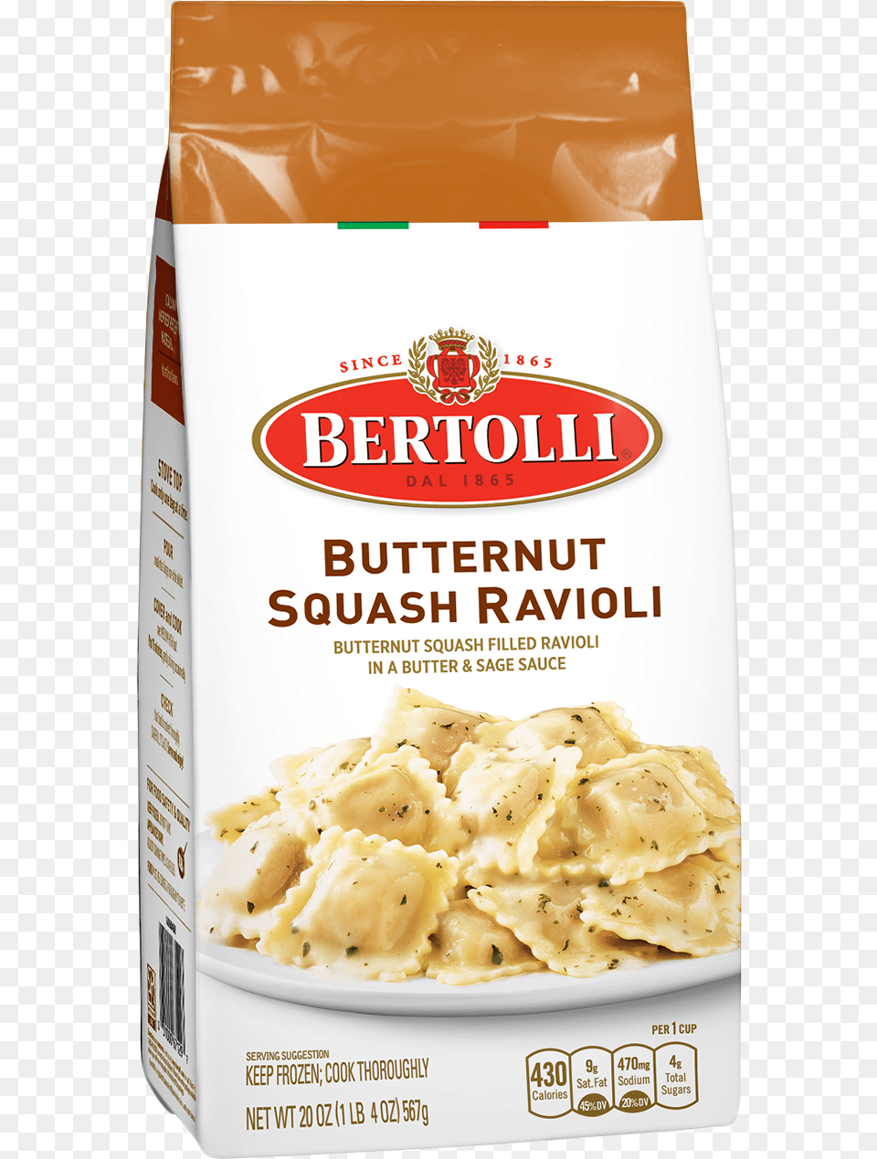 Bertolli Bagged Dinners, Food, Pasta, Cream, Dessert Free Png
