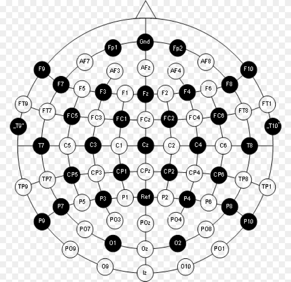 Besa 32 Channel Arrangement For Epilepsy Diagnostics 128 Channel Eeg Cap, Chandelier, Lamp, Chess, Game Free Transparent Png