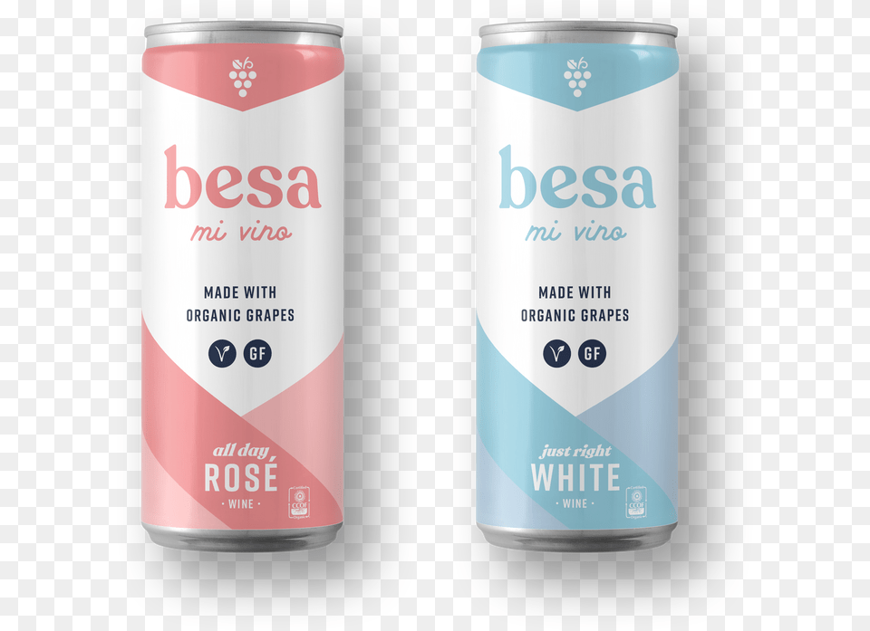 Besa Mi Vino White, Can, Tin Free Png
