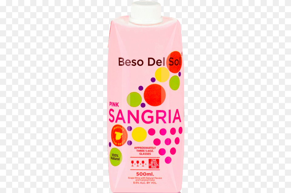 Beso Del Sol Ros Sangria 500ml Beso Del Sol Pink Sangria, Bottle, Food, Ketchup, Qr Code Free Png