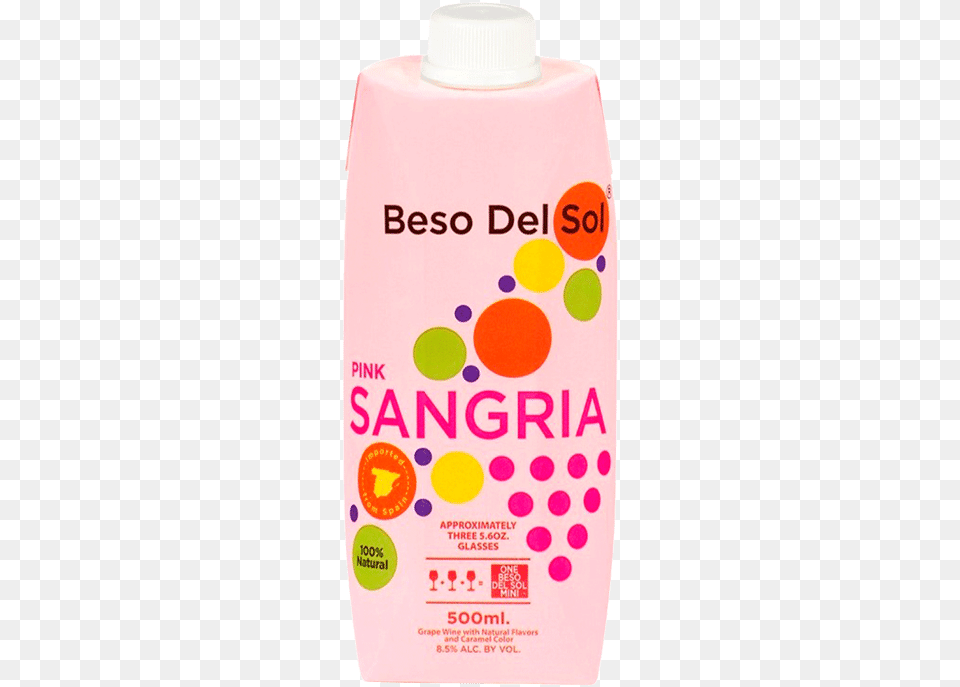 Beso Del Sol Rose Sangria Tetra Pack Beso Del Sol Sangria, Bottle, Qr Code Free Png