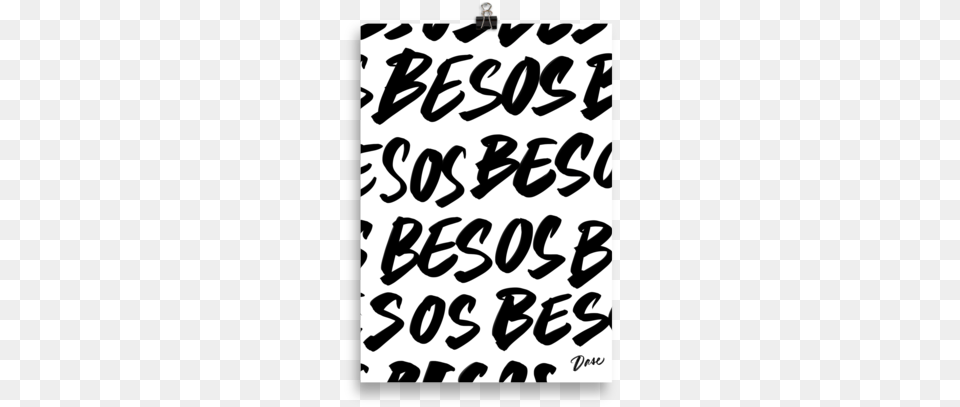 Besos De Dase Calligraphy, Text Png Image