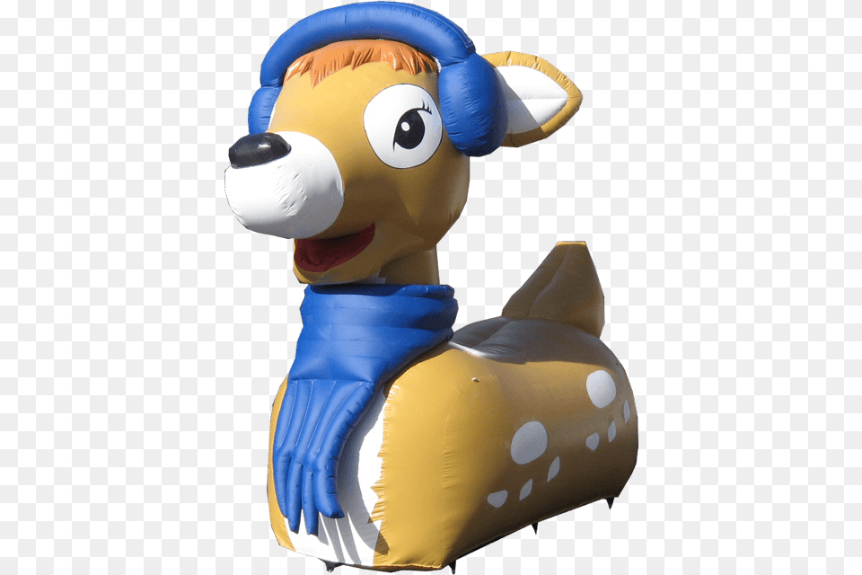 Bespoke Baby Deer Inflatable Animal Figure, Nature, Outdoors, Snow, Snowman Png Image