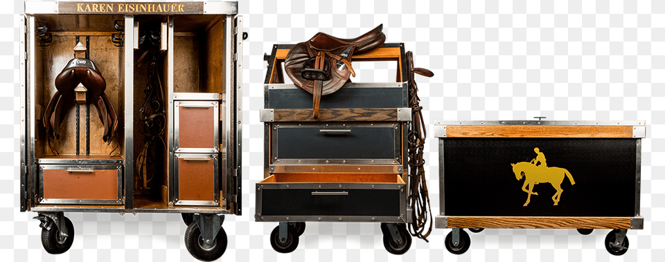 Bespoke Equine Tack Boxes Top Jock Tack Boxes, Furniture, Animal, Horse, Mammal Png Image