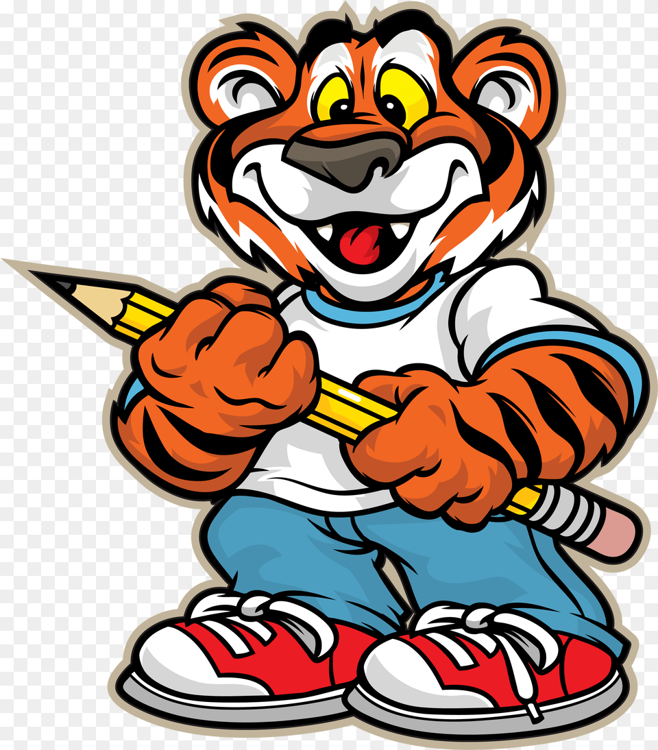 Bessemer City Middle School Tiger Clipart, Baby, Person, Dynamite, Weapon Free Png Download