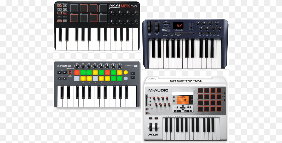 Best 25 Key Midi Keyboard Controller M Audio Axiom Air 25 Usb Midi Controller, Musical Instrument, Piano Free Png Download
