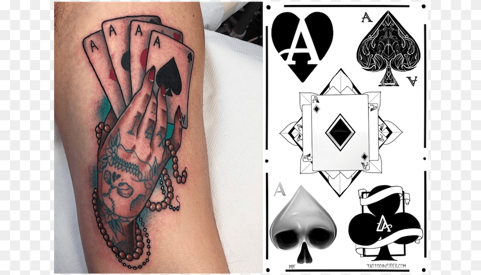 Best Ace Tattoos And 5 Ace Tattoo Designs Ace Tattoo Designs, Person, Skin, Face, Head Free Png Download