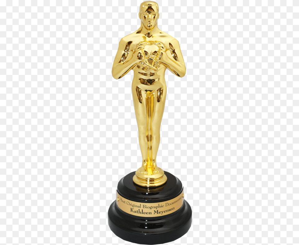 Best Actress Oscar Trophy, Adult, Female, Person, Woman Png Image