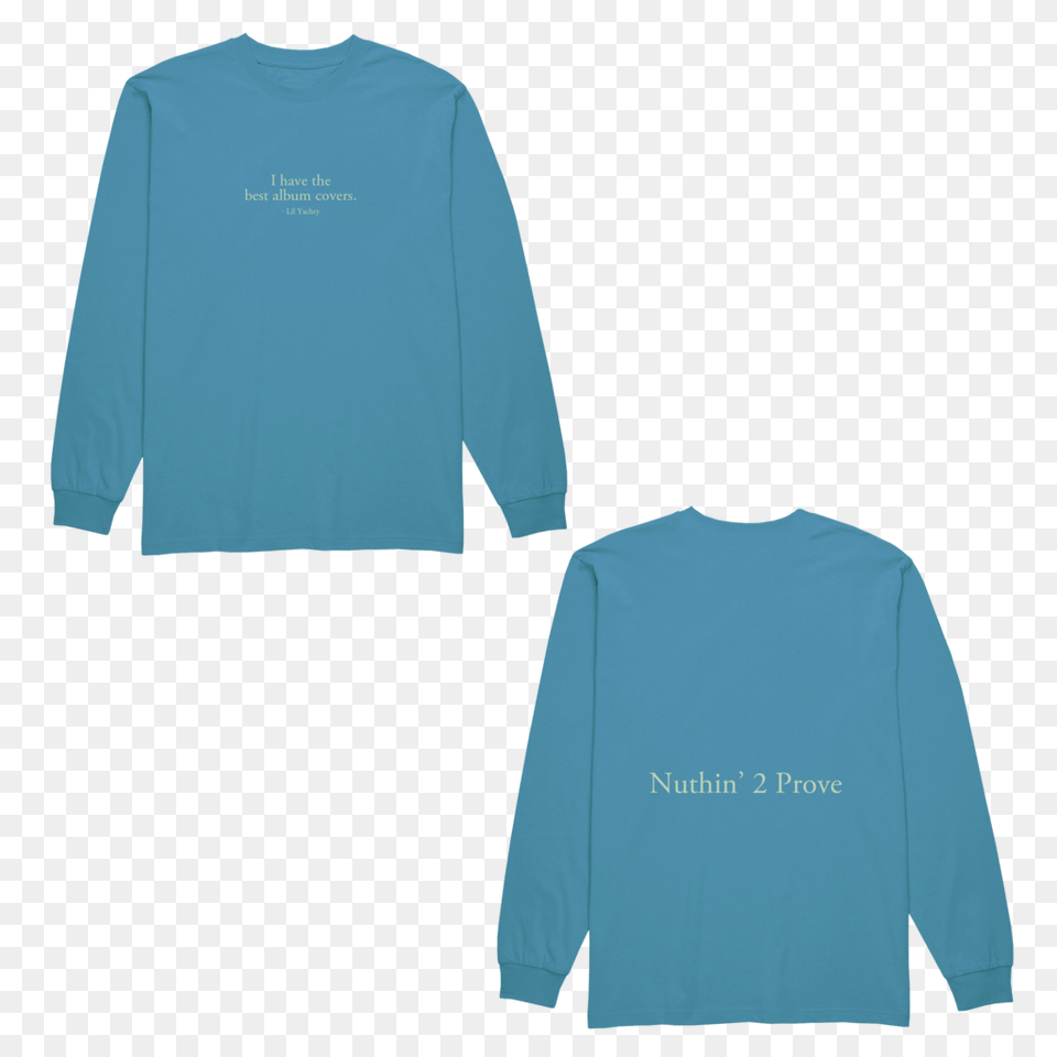 Best Album Quote Crewneck Digital Lil Yachty Store, Clothing, Long Sleeve, Sleeve, T-shirt Free Png