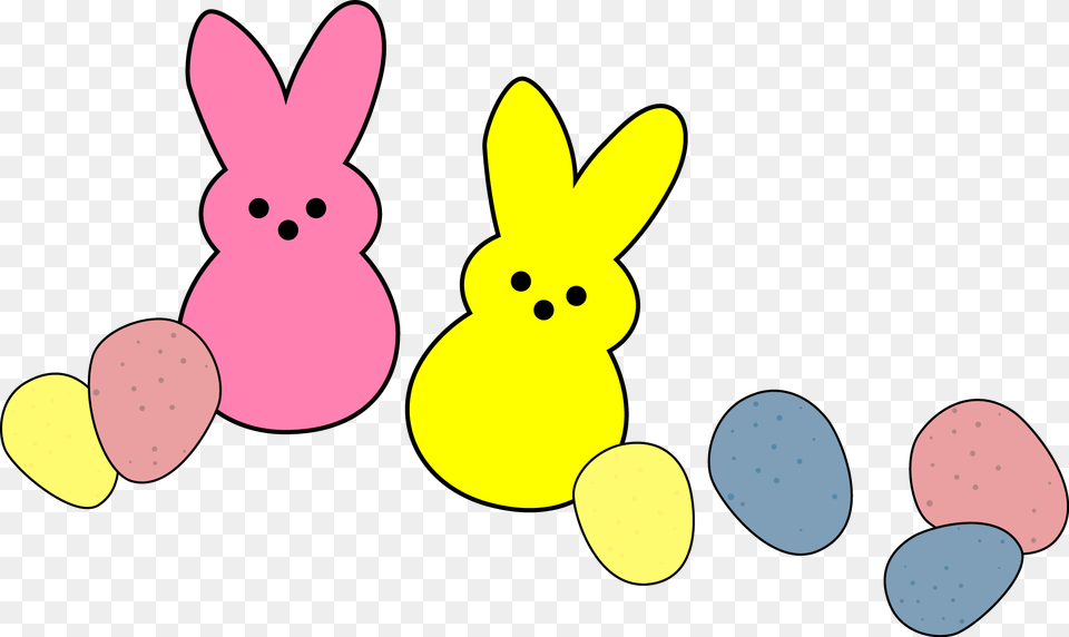 Best And Worst Easter Candies Clip Art, Peeps Free Png Download