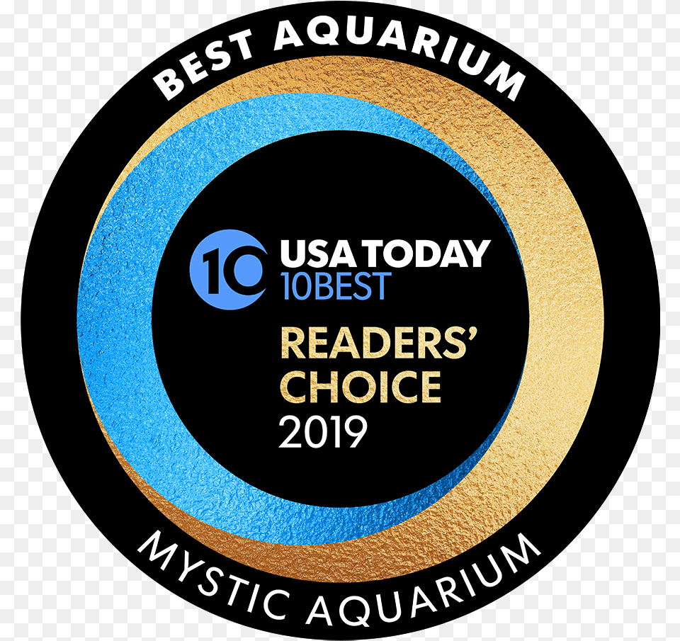 Best Aquarium 2019 Badge Usa Today Top, Logo, Advertisement Free Transparent Png