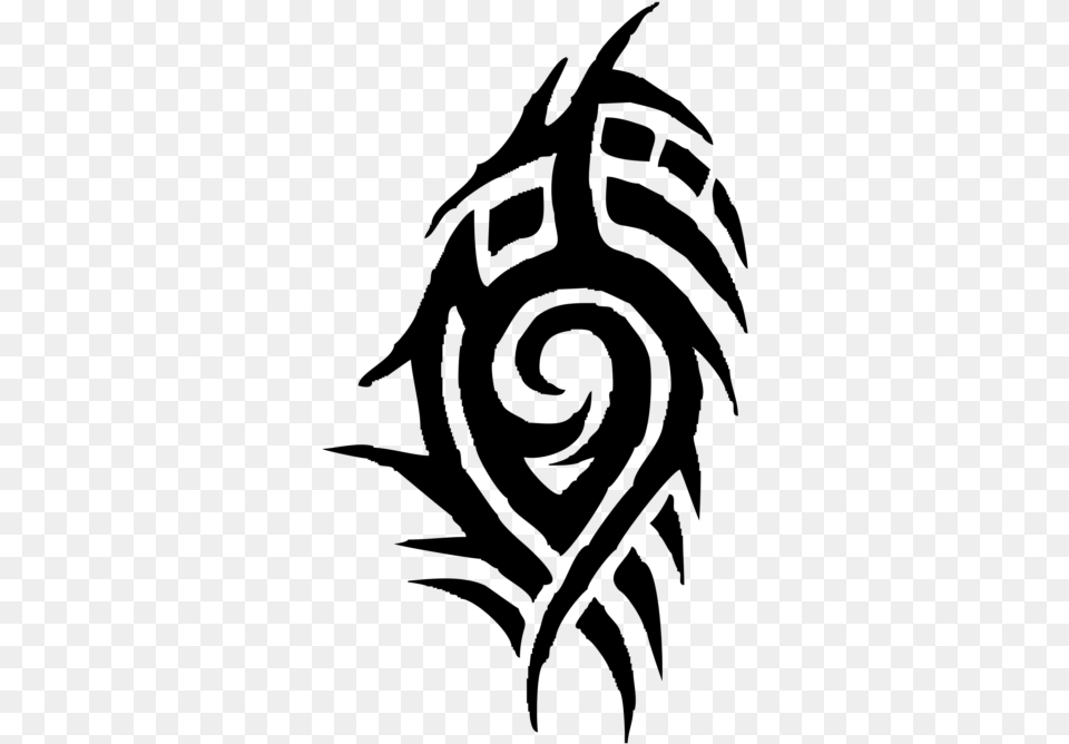 Best Arm Tattoo Image Searchpng Sad Tribal Tattoo, Gray Free Png Download