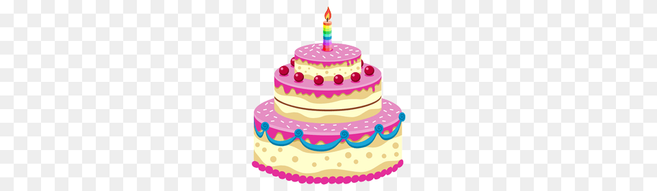Best Birthday Cake Images, Birthday Cake, Cream, Dessert, Food Png