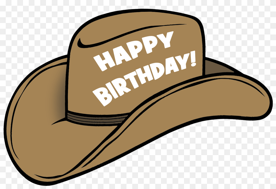 Best Birthday Hat, Clothing, Cowboy Hat, Crib, Furniture Png Image