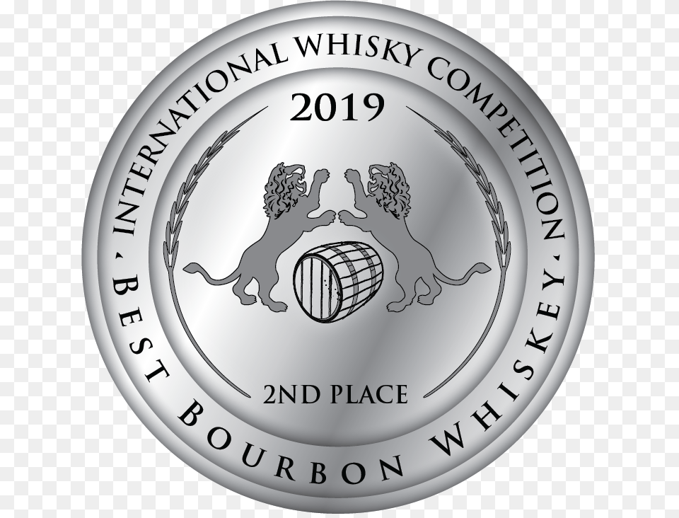 Best Bourbon Whiskey Silver International Whisky Competition 2014 Model, Coin, Money, Disk Free Png Download