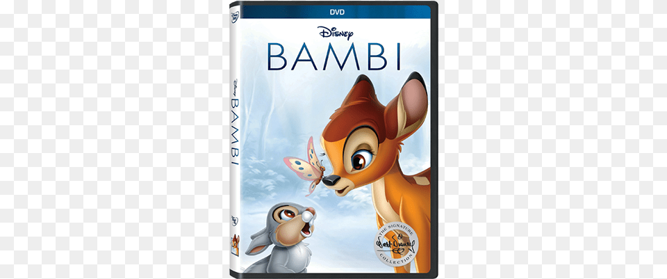 Best Buy Bambi Walt Disney Signature Collection Dvd, Book, Publication, Comics, Disk Free Png