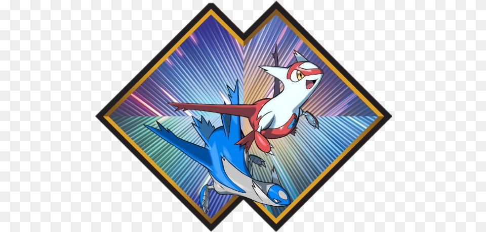 Best Buy Latios Latias, Art, Modern Art, Cartoon Free Png