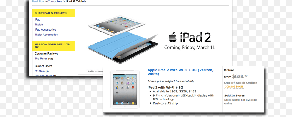 Best Buy Was A Launch Partner With Apple For The First Apple Ipad, Computer, Electronics, Tablet Computer, File Free Png Download