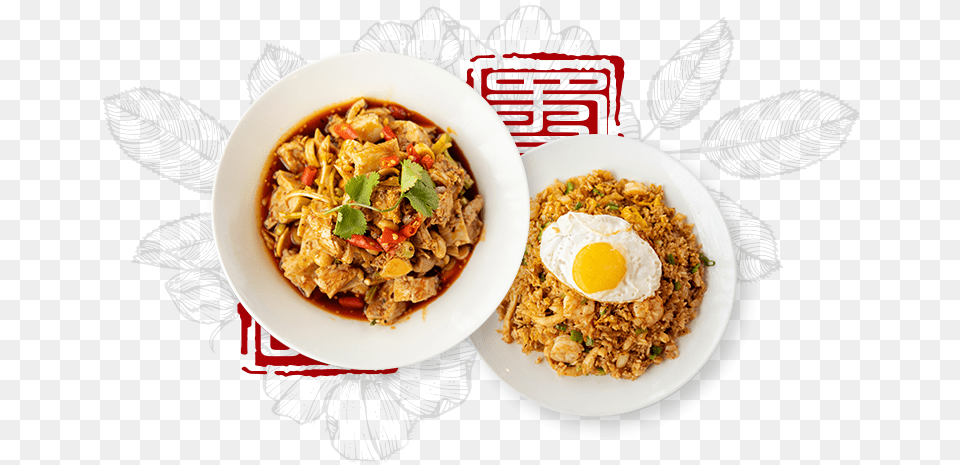 Best Chinese Cuisine In Ny Chinese Food Top View, Dish, Food Presentation, Lunch, Meal Free Transparent Png