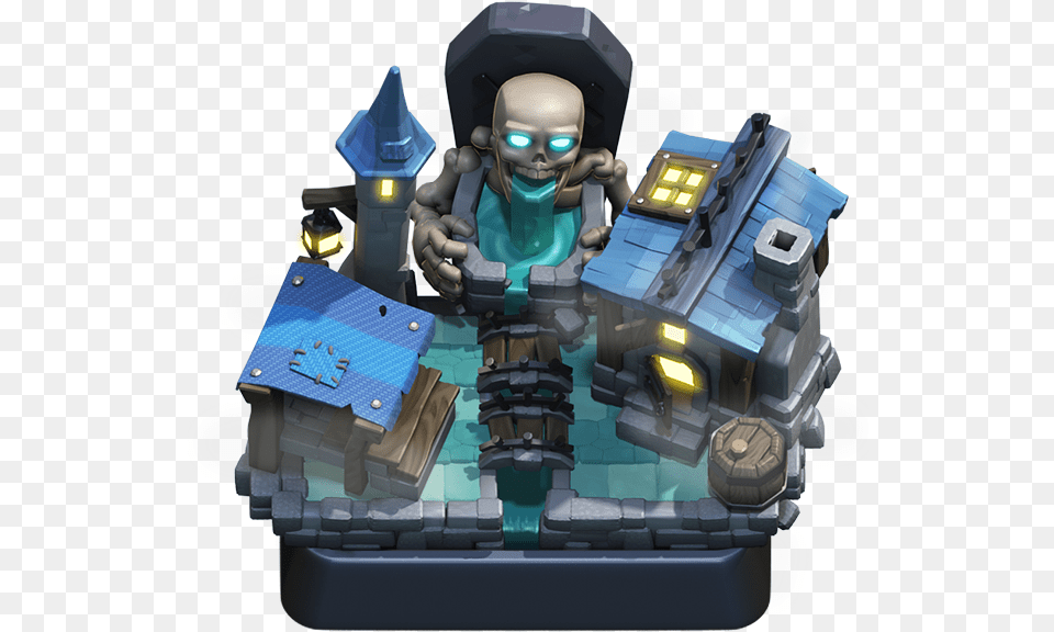 Best Clash Royale Deck For Spooky Town, Toy, Robot, Adult, Male Free Transparent Png