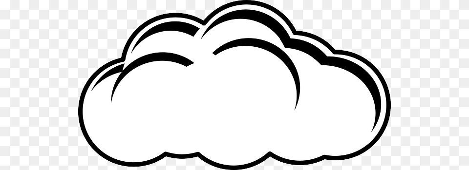Best Cloud Clipart Images Clouds Clipart Black And White, Stencil, Body Part, Hand, Person Free Png Download