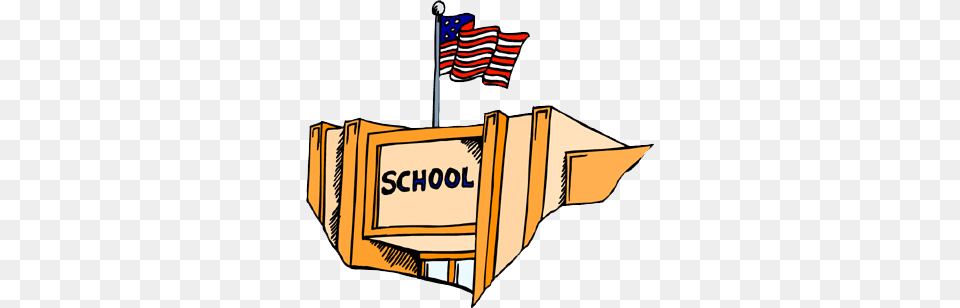 Best College Clipart, American Flag, Flag, Bulldozer, Machine Png Image