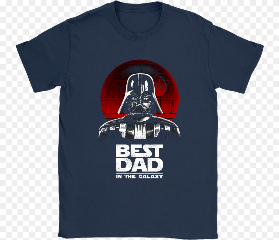 Best Dad In The Galaxy Darth Vader Star Wars Shirts Fathers Day World Of Warcraft, Clothing, Shirt, T-shirt, Adult Free Png Download