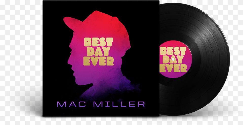 Best Day Ever Vinyl Mac Miller Best Day Ever Vinyl, Advertisement, Poster Png
