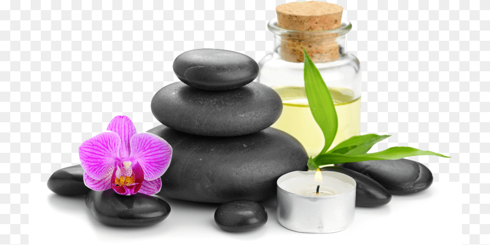 Best Days Spa Columbia Md Massage Stone And Oils, Flower, Plant, Pebble, Medication Png Image