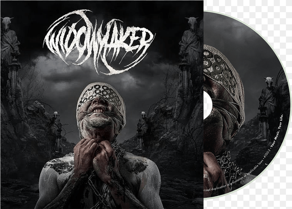 Best Deathcore Album Covers Widowmaker Band, Photography, Adult, Male, Man Png Image