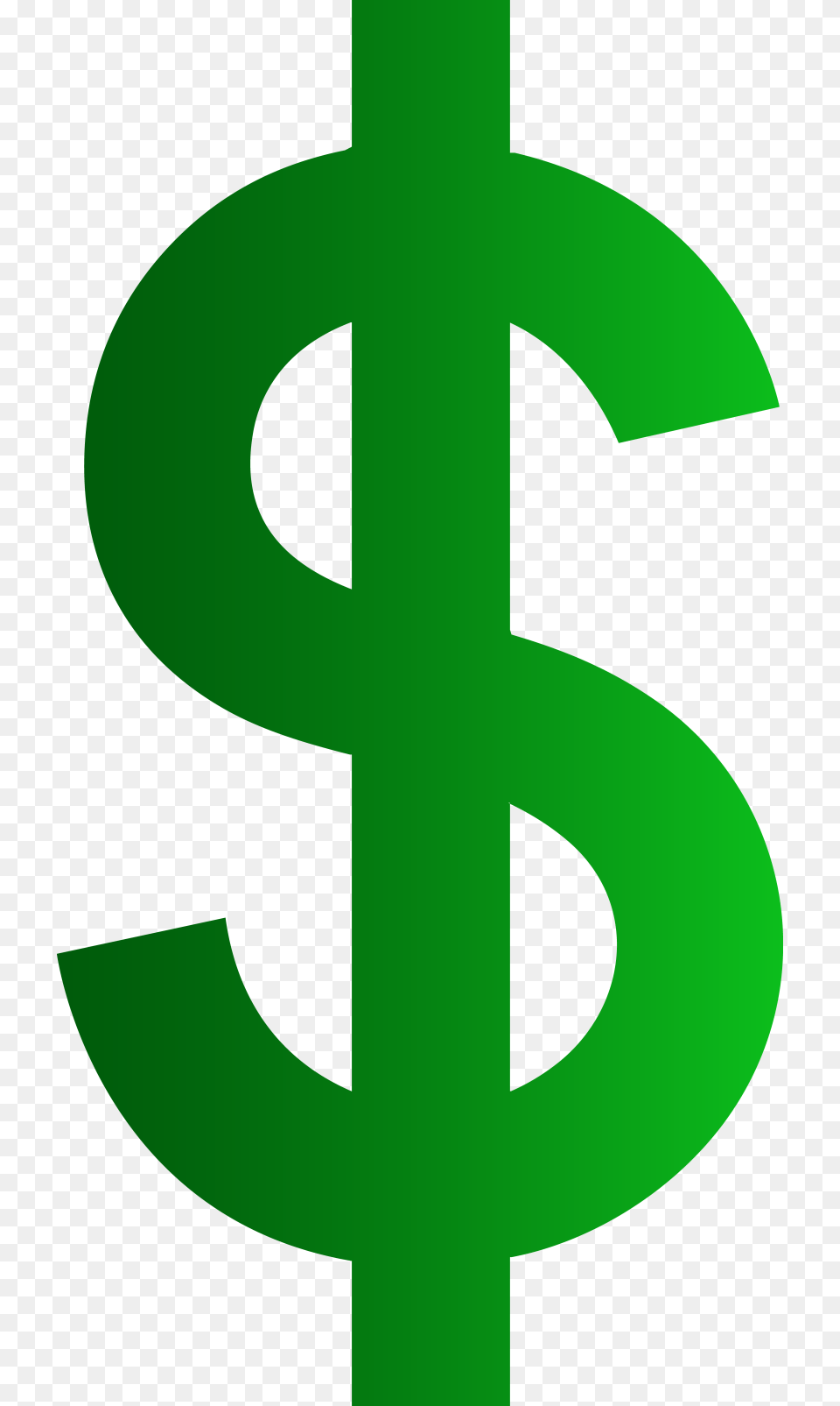 Best Dollar Sign Clipart, Green, Symbol, Logo, Cross Png Image