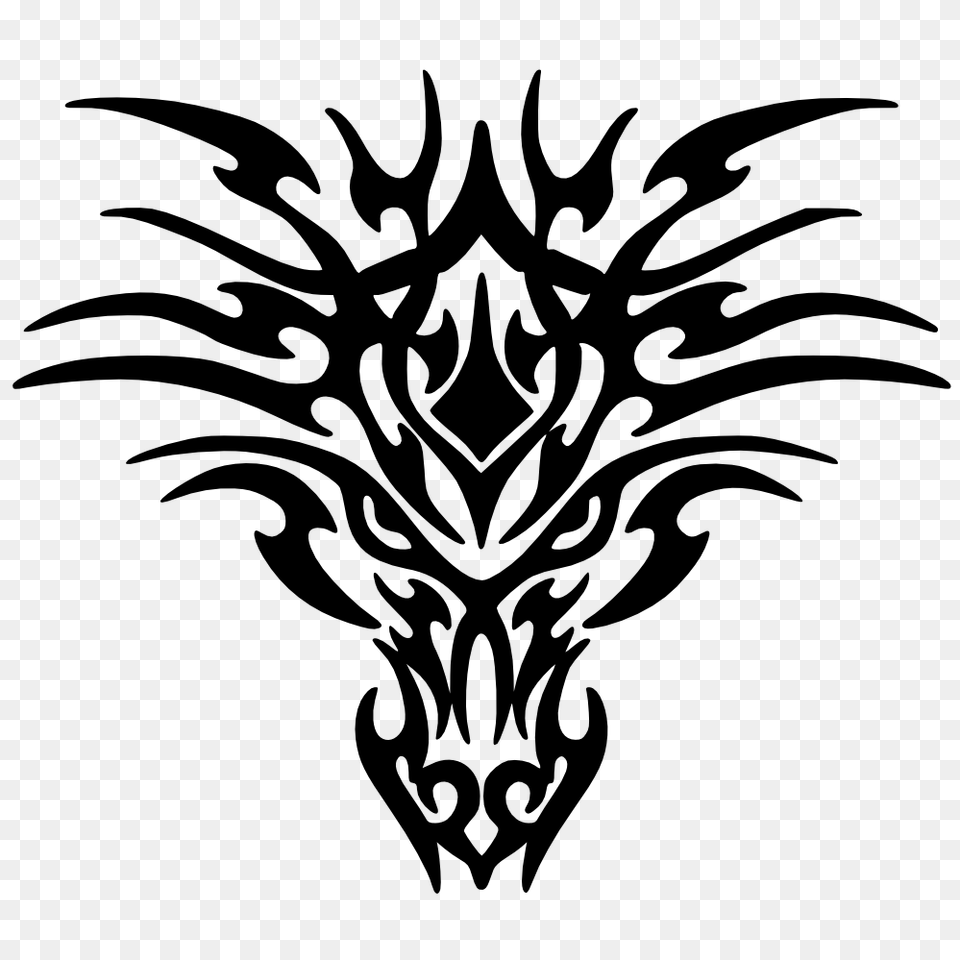 Best Dragon Clipart, Stencil, Emblem, Symbol Free Png