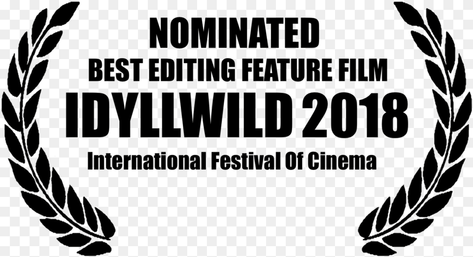 Best Editing Feature Bl Copy 2018 Idyllwild International Festival Of Cinema, Accessories, Emblem, Jewelry, Necklace Free Png