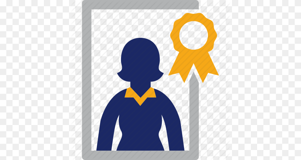 Best Employee Executive Frame Woman Icon, People, Person, Adult, Male Free Png Download