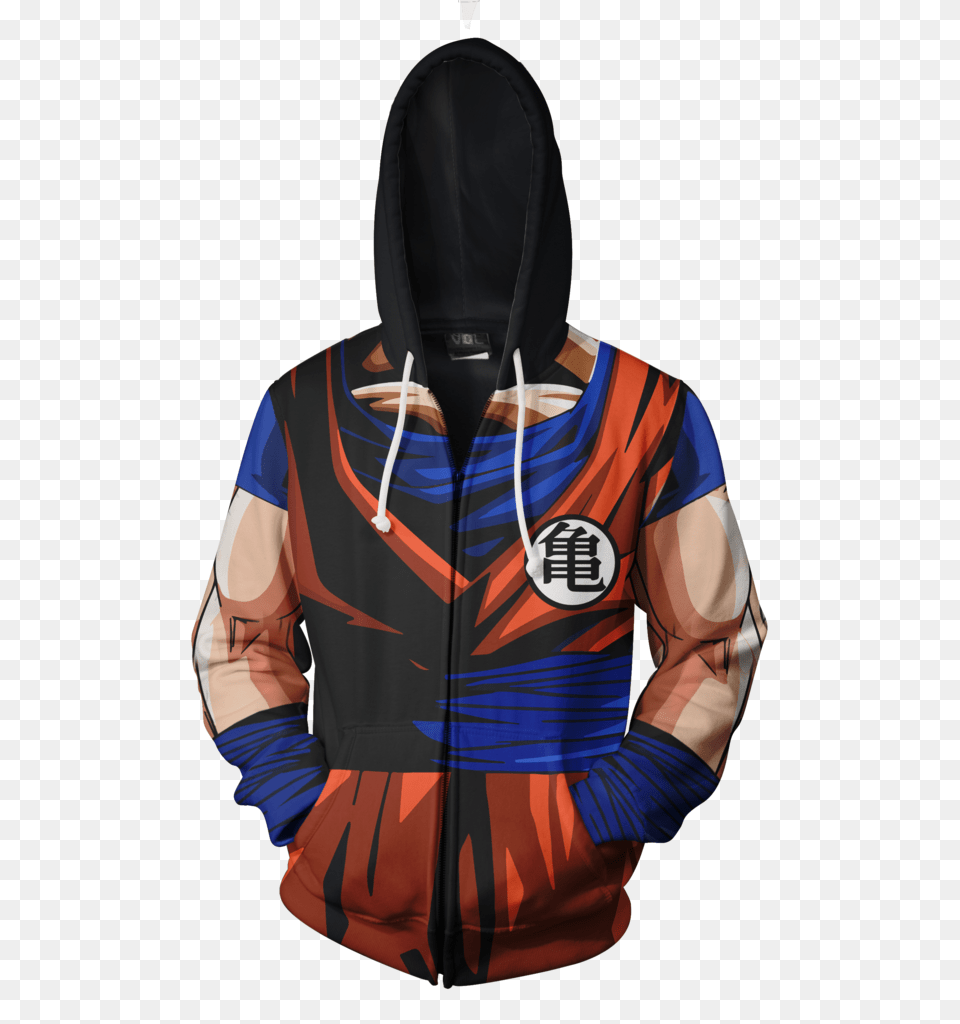 Best Epic Dragon Ball Z Character Hoodies Images In 2020 Hot Water Music Hoodie, Clothing, Coat, Hood, Jacket Free Png