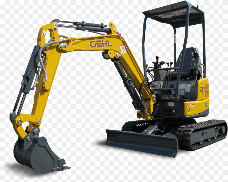 Best Excavator File Compact Excavator, Machine, Bulldozer Free Png Download