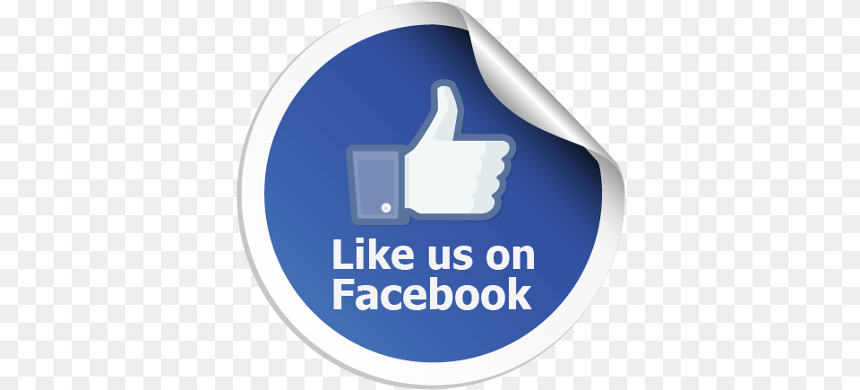 Best Facebook Logo Icons Gif Transparent Images Transparent Like Us On Facebook, Disk, Body Part, Finger, Hand Png Image