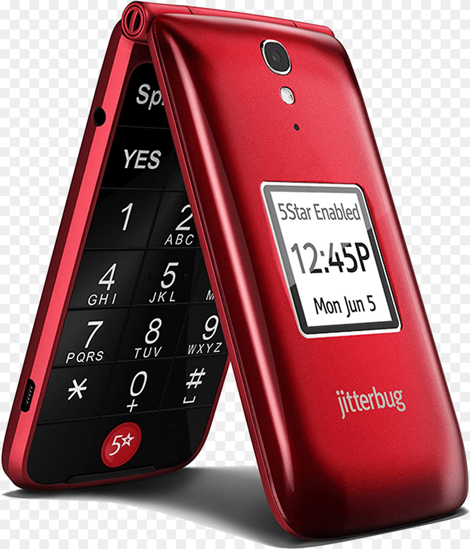 Best Flip Phones In 2021 Jitterbug Phone Walmart, Electronics, Mobile Phone Free Transparent Png