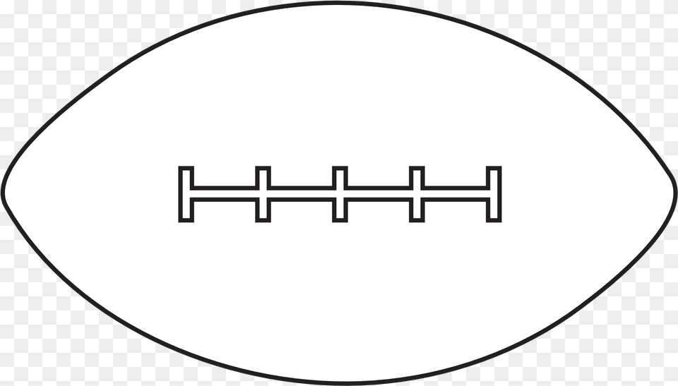 Best Football Laces Clip Art Circle Png Image