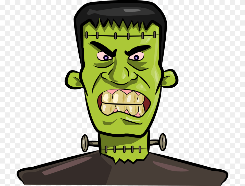 Best Frankenstein Clipart, Body Part, Mouth, Person, Teeth Png Image
