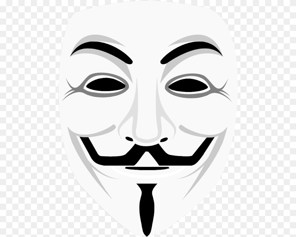 Best Anonymous Mask V For Vendetta Mask, Face, Head, Person Free Transparent Png