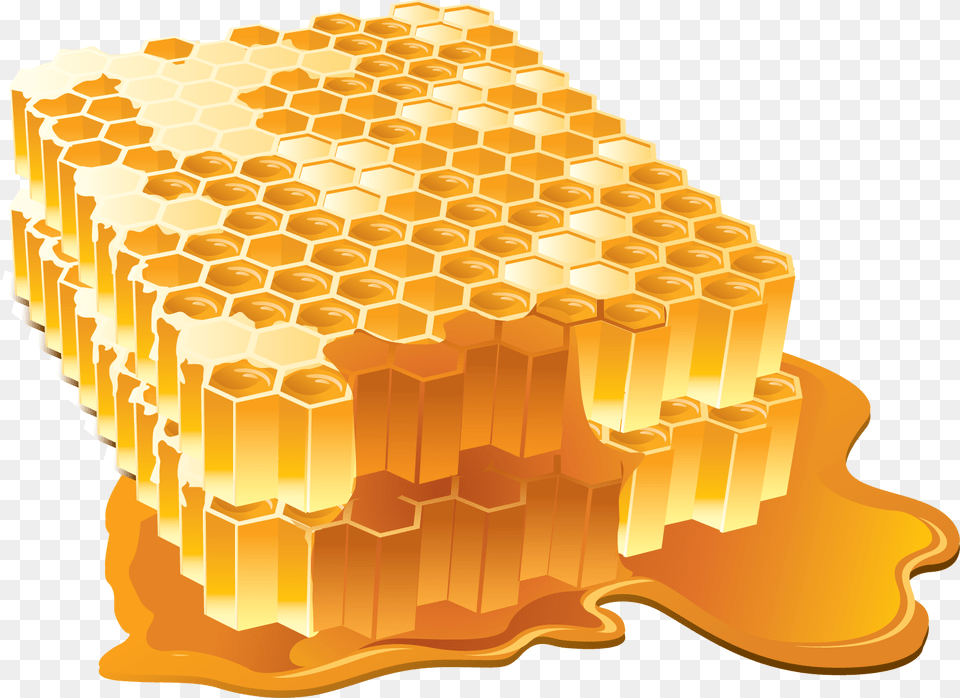 Best Honey Picture Honeycomb Honey Pattern, Food Free Png Download