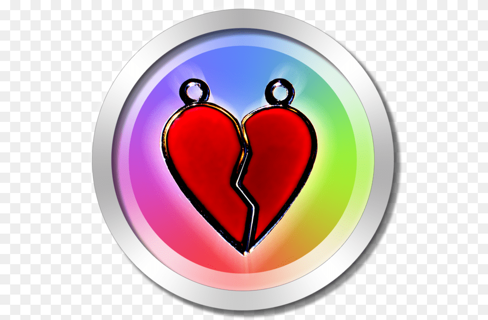 Best Friend On The Mac App Store Clip Art Circle, Heart, Disk Free Png Download
