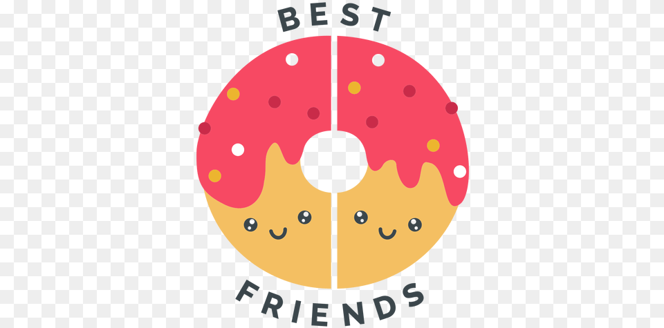 Best Friends Dogear U0026 Svg Vector File Circle, Food, Sweets, Donut, Disk Free Png